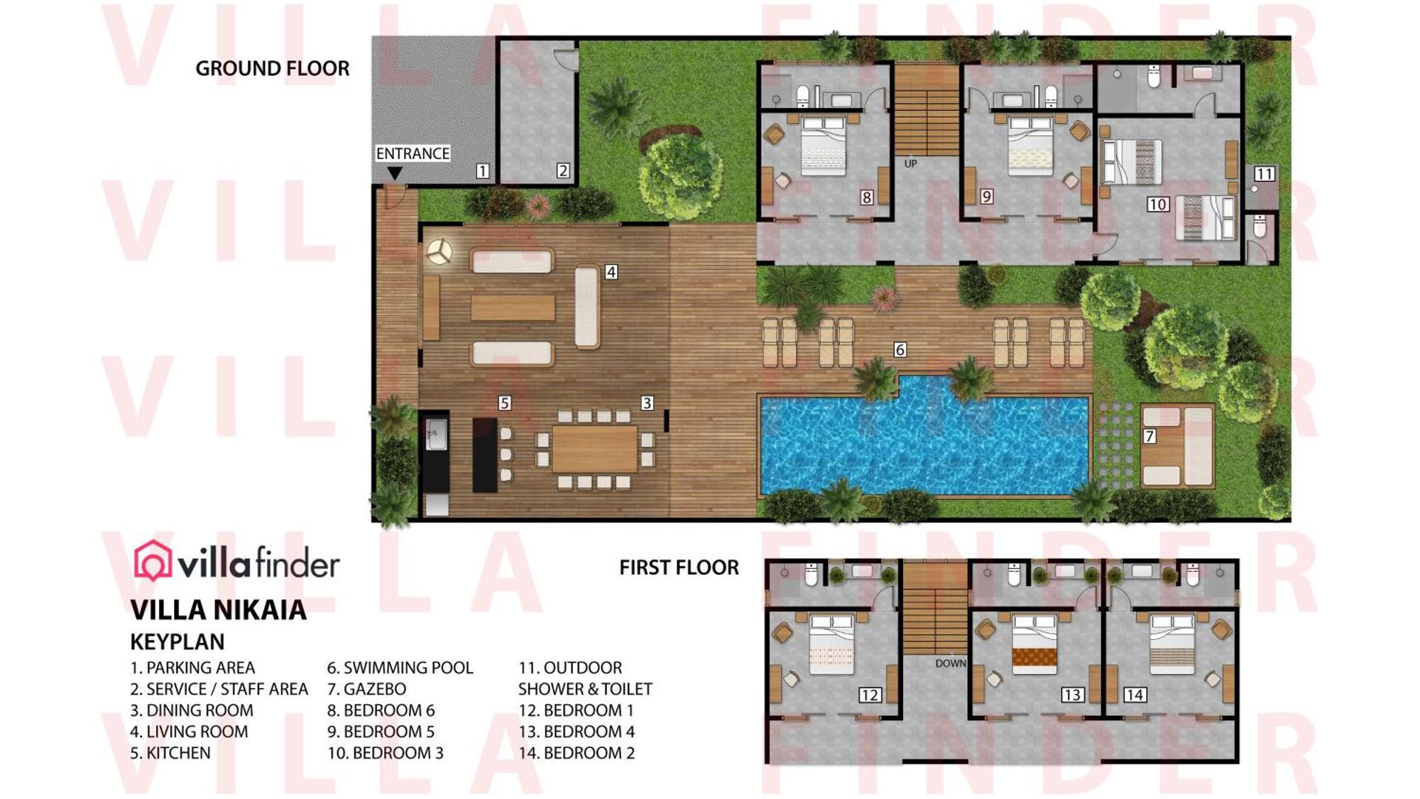 Villa Nikaia By Villa Finder Seminyak Zewnętrze zdjęcie